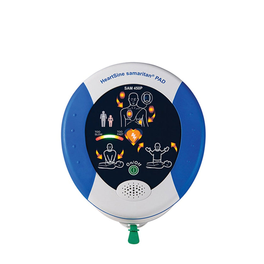 HeartSine Samaritan PAD 450P AED | Semi-Automatic w/CPR Rate Feedback ...